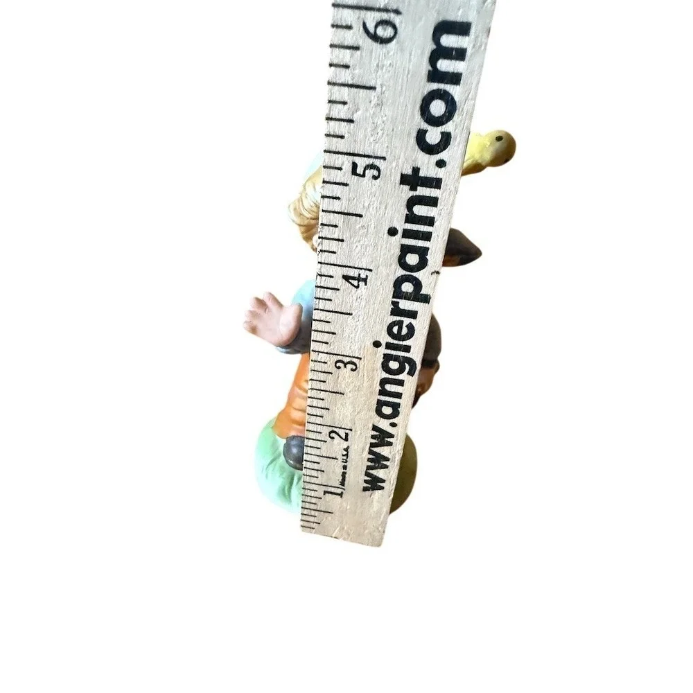 Vintage Homco Boy w/ Slingshot & Bird on Hat Figurine 5 in Multicolor porcelain‎